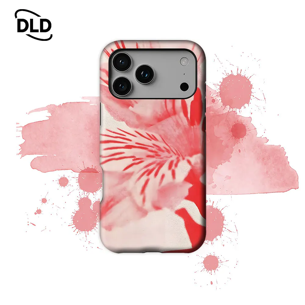 Funda Magnética para Teléfono con Diseño de Alstroemeria, para iPhone 17 16 15 14 13 Pro Max Plus, de Una o Dos Capas, Resistente