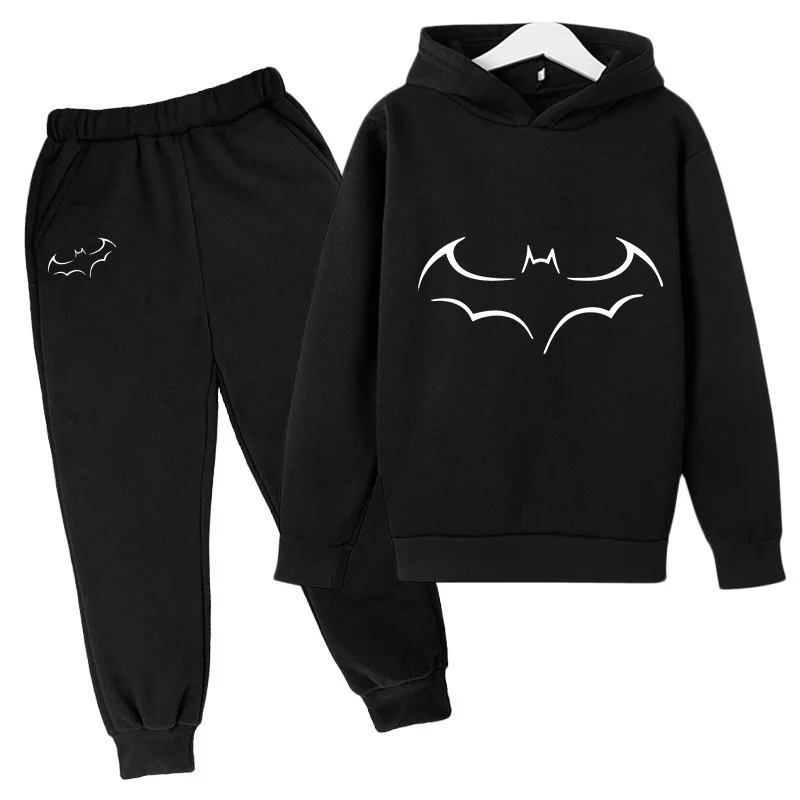 Basketball Hoodie Sports Hoodie Set Spring Autumn Children Hoodie+Pants 2-Piece Set Teen Cute 4-14Y Boys Kids Girls Hoodie Suits