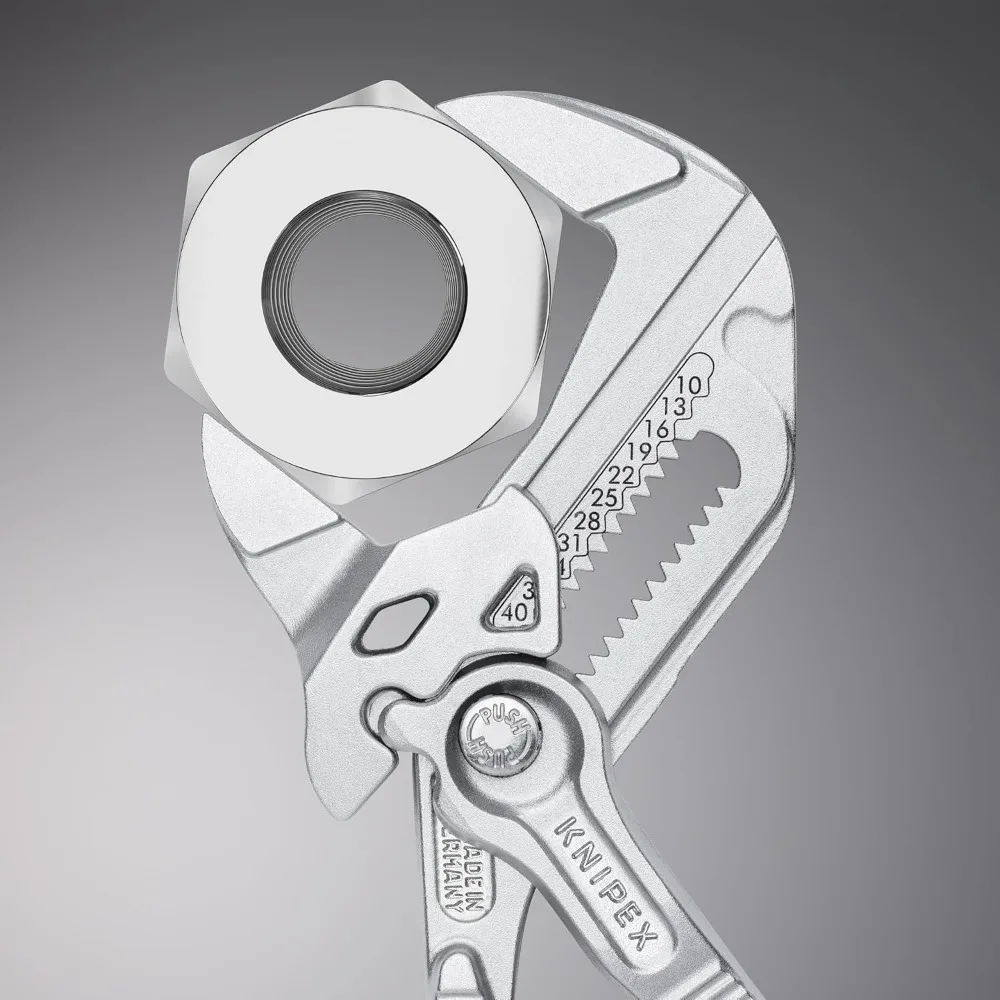 KNIPEX Juego de llaves y alicates de 2 piezas con bolsa de almacenamiento, rojo