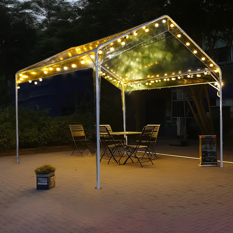 

Outdoor night market stall tent bazaar awning printing mobile commercial canopy household parking shed