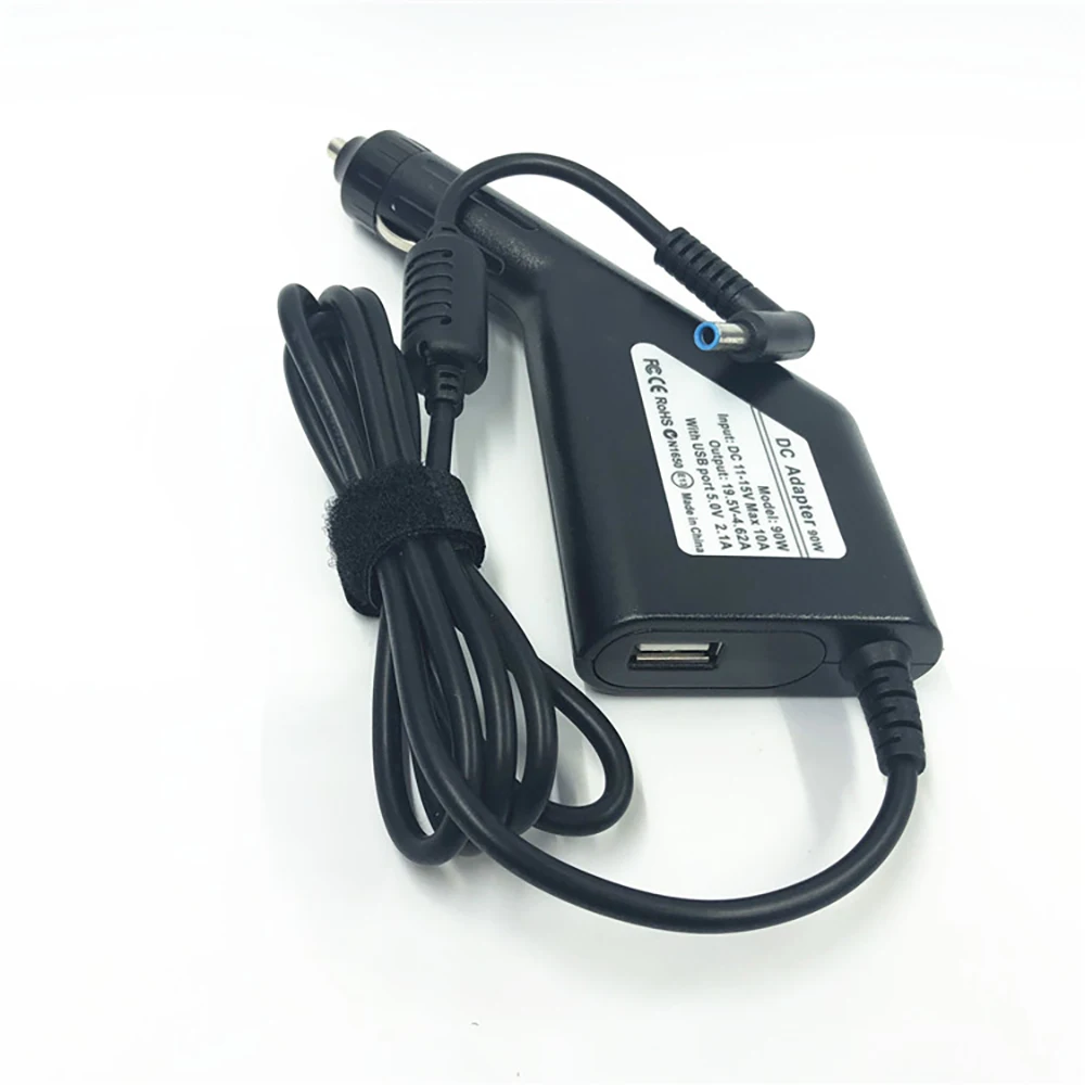 Adaptador de corriente CC para coche, cargador de 19,5 V, 3.33A, 4.62A, para Hp Envy14/15 Pavilion M4/15 Ppp009C 15-J009Wm 14-K001Xx 14-K00Tx