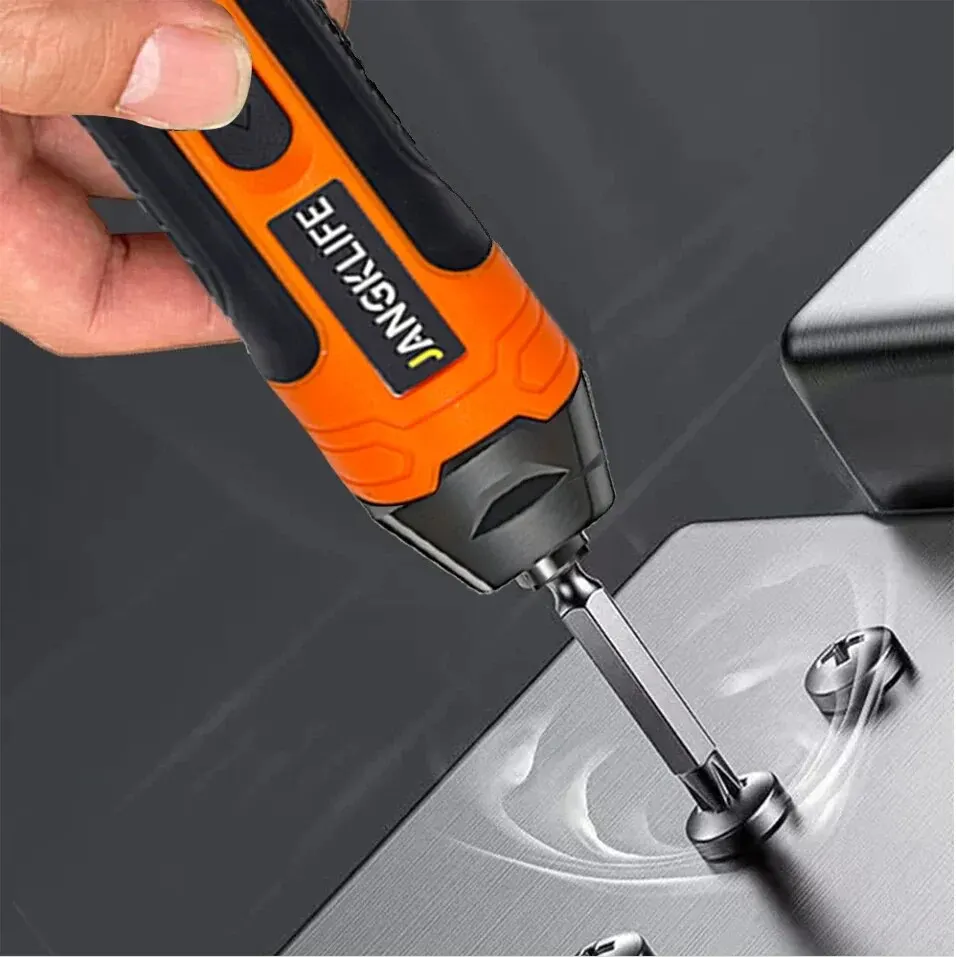 JANGKLIFE Cordless Electric Screwdriver Rechargeable 1300mah Lithium Battery Mini Drill 3.6V Power Tools Set