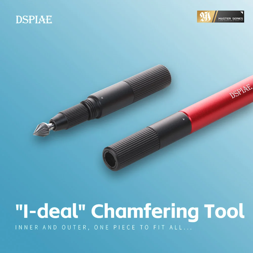 DSPIAE AT-CT I-deal Chamfering Tool Internal and external chamfering Glue stick chamfering For Gundam Military Model DIY Making