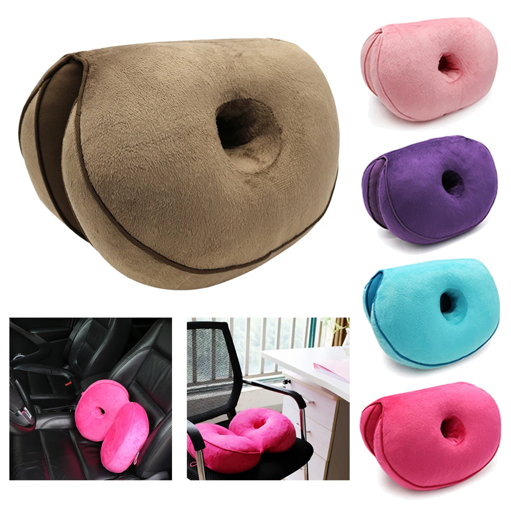 Multifunction Dual Comfort Orthopedic Cushion Pelvis Pillow Memory Foam Hip Lift Hips Up Seat Cushion for Pressure Relief