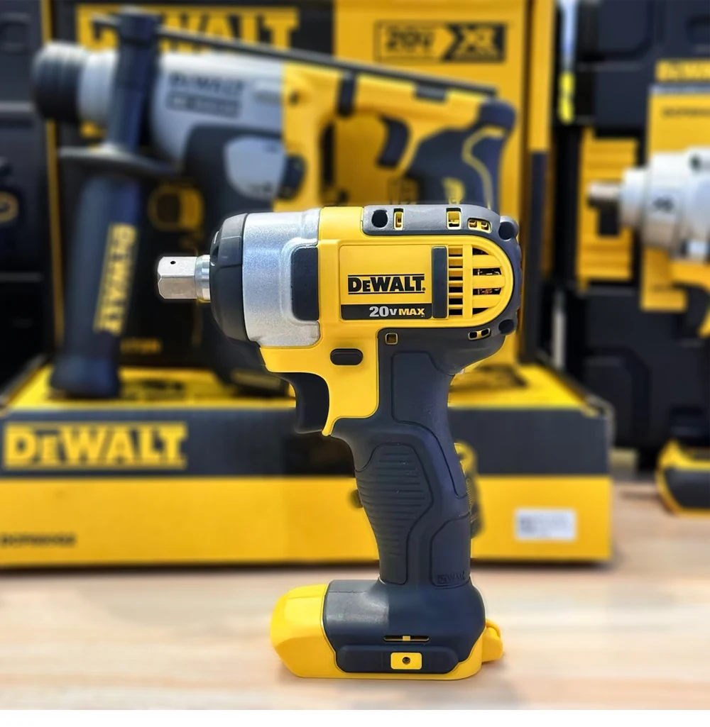 DEWALT DCF880 20V Electric Impact Wrench 203N.m Cordless Wrench Socket Rechargeable 1/2inch 2300RPM Impact Wrench Power Tools