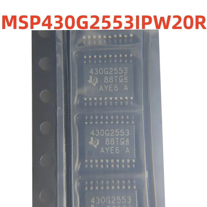 100%new and original  MSP430G2553IPW20R   screen printing  430G2553  control chip