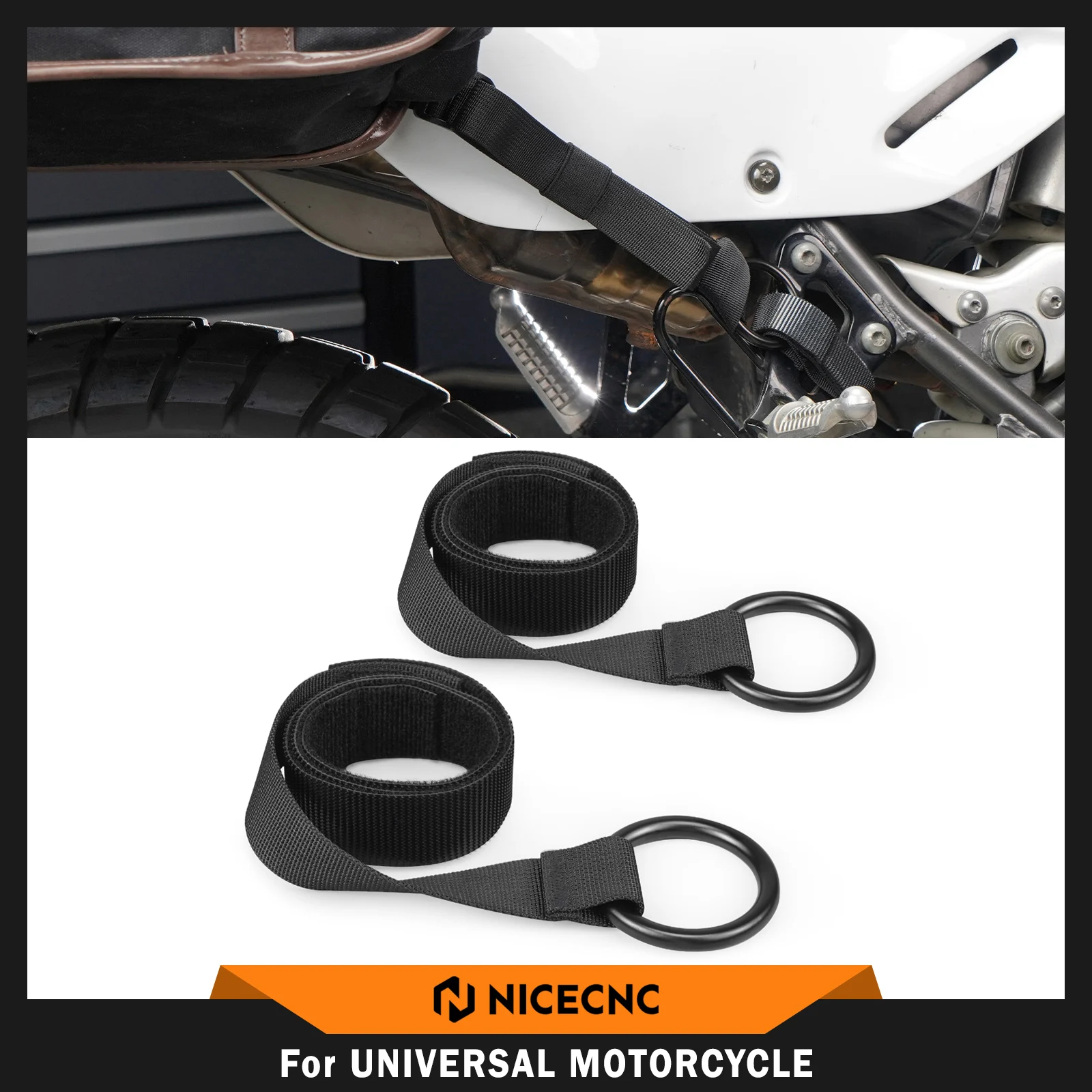 

For Husqvarna TE 300 TE 300i FE 250 FE 350 FE 450 TX 300 25mm Wide Luggage Tie Down Straps For Sherco SE 250R SE 300R SEF 250R