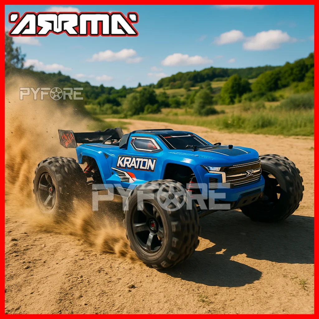 

ARRMA Kraton ARA8608V5 1/8 4WD 6S RC Monster Truck Electric Off-Road Remote Control Model Car High-Speed RTR Vehicle