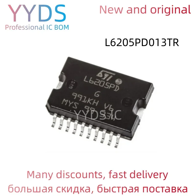 L6205PD013TR L62 L6205 L6205PD L6205PD013 L6205PD013T 100%  Brand  New Original  IC HSOP-20