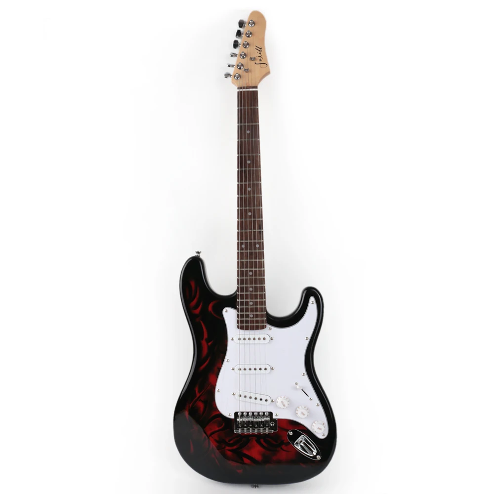 High quality  Pink Rock electric guitar electricas electro electrique guitare guiter guitarra gitar