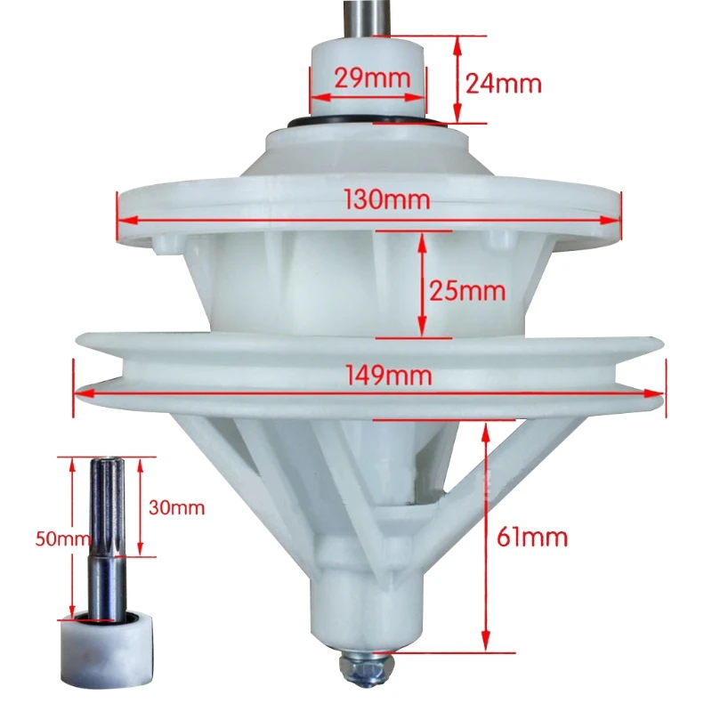 Washing Machine 11 Teeth Shaft Reducer Gear Box Replacement Semi-automatic Washing Machine Electric Motor Speed Reducer
