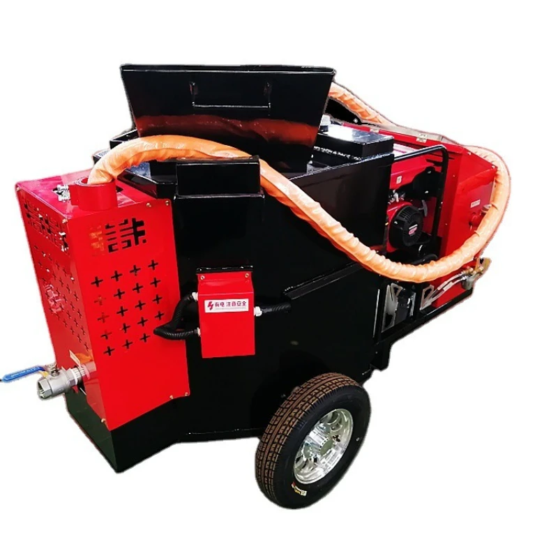 Hot Asphalt Sprayer 200L Emulsified Asphalt Sprayer, Hand Push Water Engineering Asphalt Sprayer Sprayer