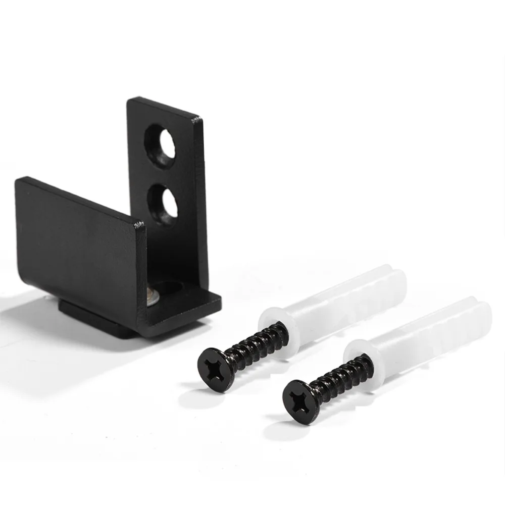 Durable Adjustable Barn Door Floor Guide U Shaped Anti Swing Sliding Door Floor Guide Wall Mount Floor Guide Cabinets