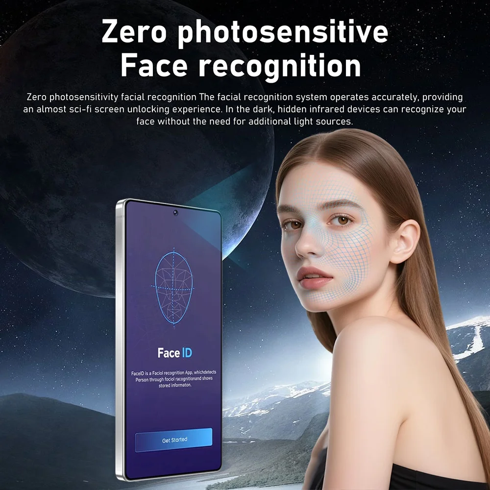 Neues C27 Ultra Smartphone Android 5G 7,3HD 22G+2TB Smart Mobiltelefon Dual-SIM 7800mAh Entsperrtes Handy 48MP Globale Version Telefone – Detail 12