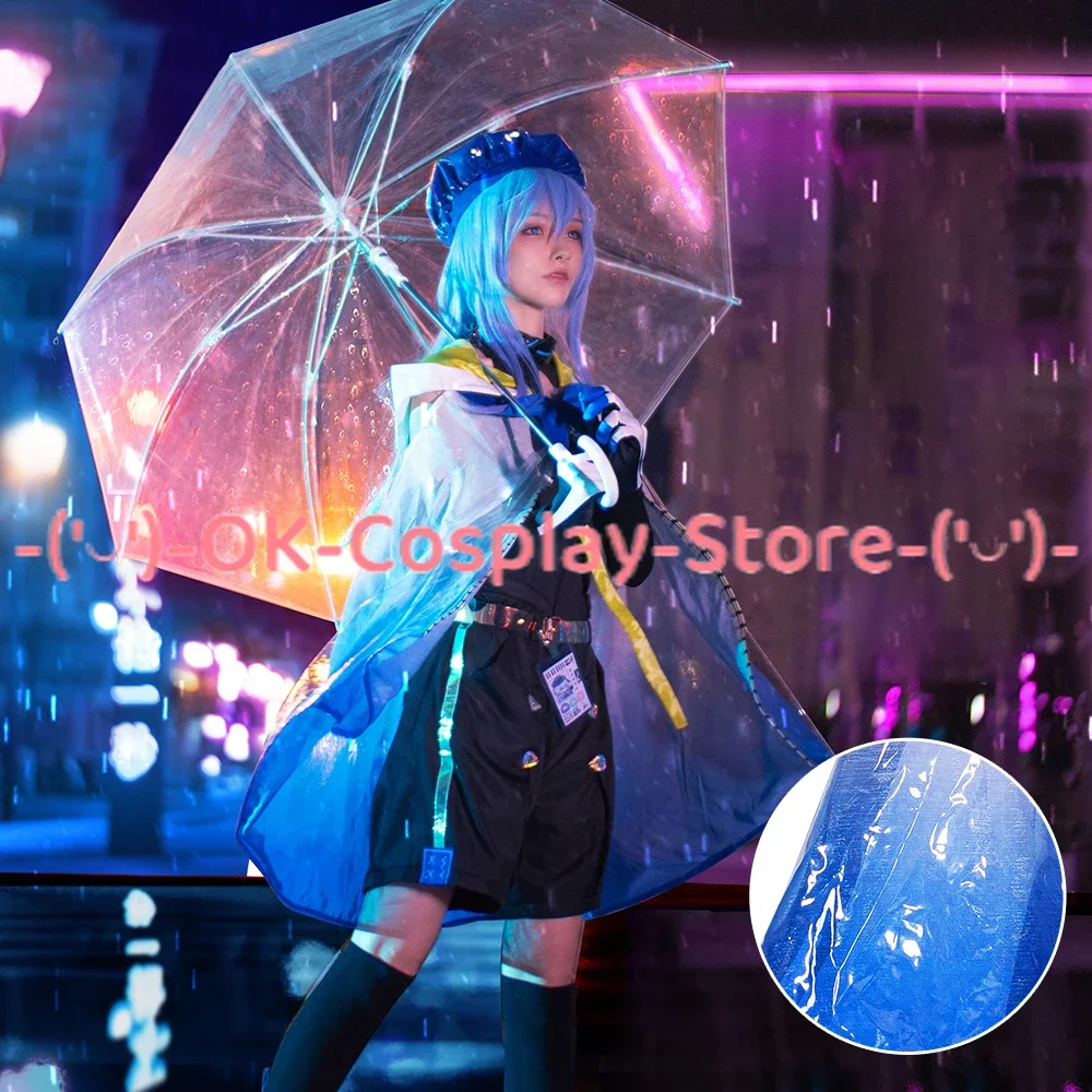 Game Arknights MIZUKI Cosplay Costume Fancy Outfits Cloak Top Pants Full Set Halloween Carnival Uniforms Custom Made