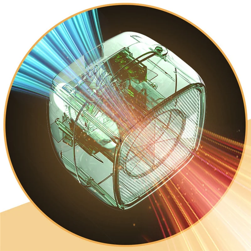 A005-Portable mini aquecedor desktop mudo aquecimento rápido 500w ptc-ventilador aquecedor de ar quente para escritório interno inverno