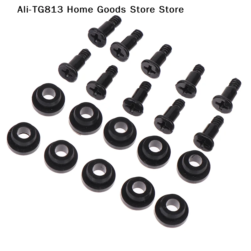 

[TG813]10pcs 2.5/3.5-inch Computer Case Shockproof Screws Shockproof Screws + Shock Absorption HDD Shock Absorption Screws