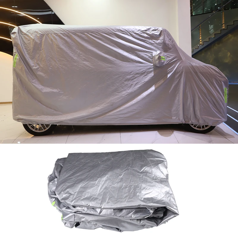 

For Honda N-BOX JF3 JF4 2017-21 Waterproof Full Car Cover Snow Ice Dustproof Sunscreen Cover Indoor Outdoor All Season Car Cover