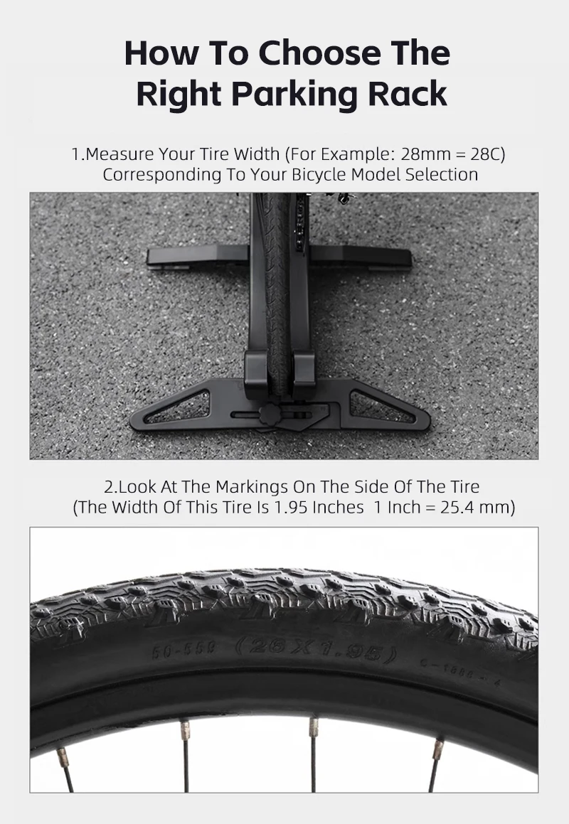 WEST BIKING Lokaler Versand Verstellbarer Fahrradständer MTB Rennrad Indoor-Garagenlagerständer Fahrrad-Reparaturständer Fahrradzubehör – Detail 12