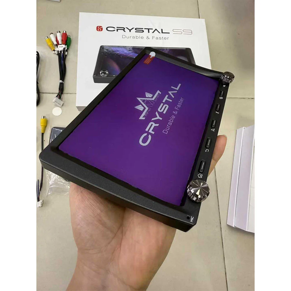 9 Inch Universal T100 Head Unit With Plastic Frame Crystal S9 2 32G WIFI Carplay Multimedia Car Stereo Radio All Models