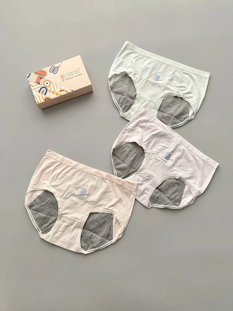 calcinhas-de-cintura-media-para-meninas-pacote-com-3-respiraveis-confortaveis-em-modal-anti-vazamento-para-periodo-simples-com-funcoes-antibacterianas