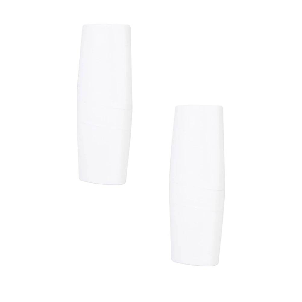 

2Pcs Toothbrush Box Set Lightweight Portable Travel Case Holder Storage Organizer For Toothpaste Compact Oral Care