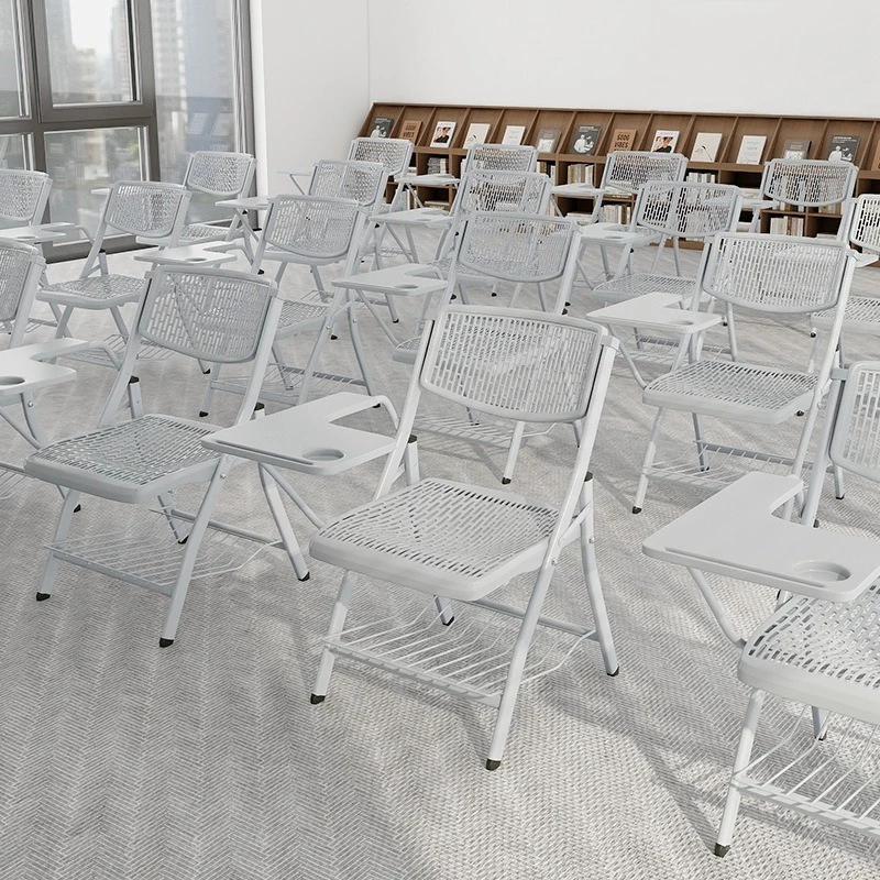 Conference Room Mesh Folding Training Chair With Writing Board Table Board Study Table And Chair One Office Chair Silla Gamer