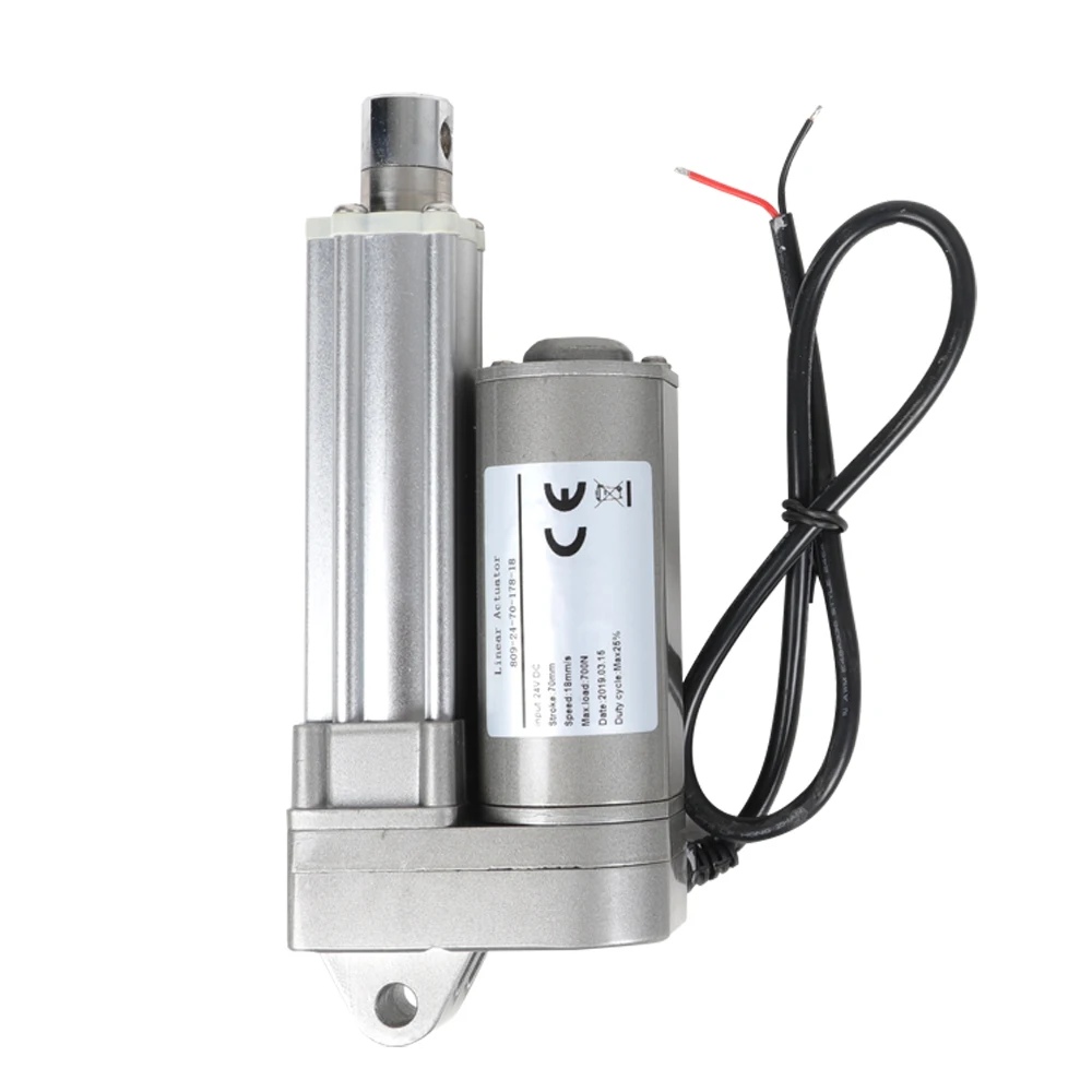 12v 24v customize stroke high speed 1200N electric linear actuator