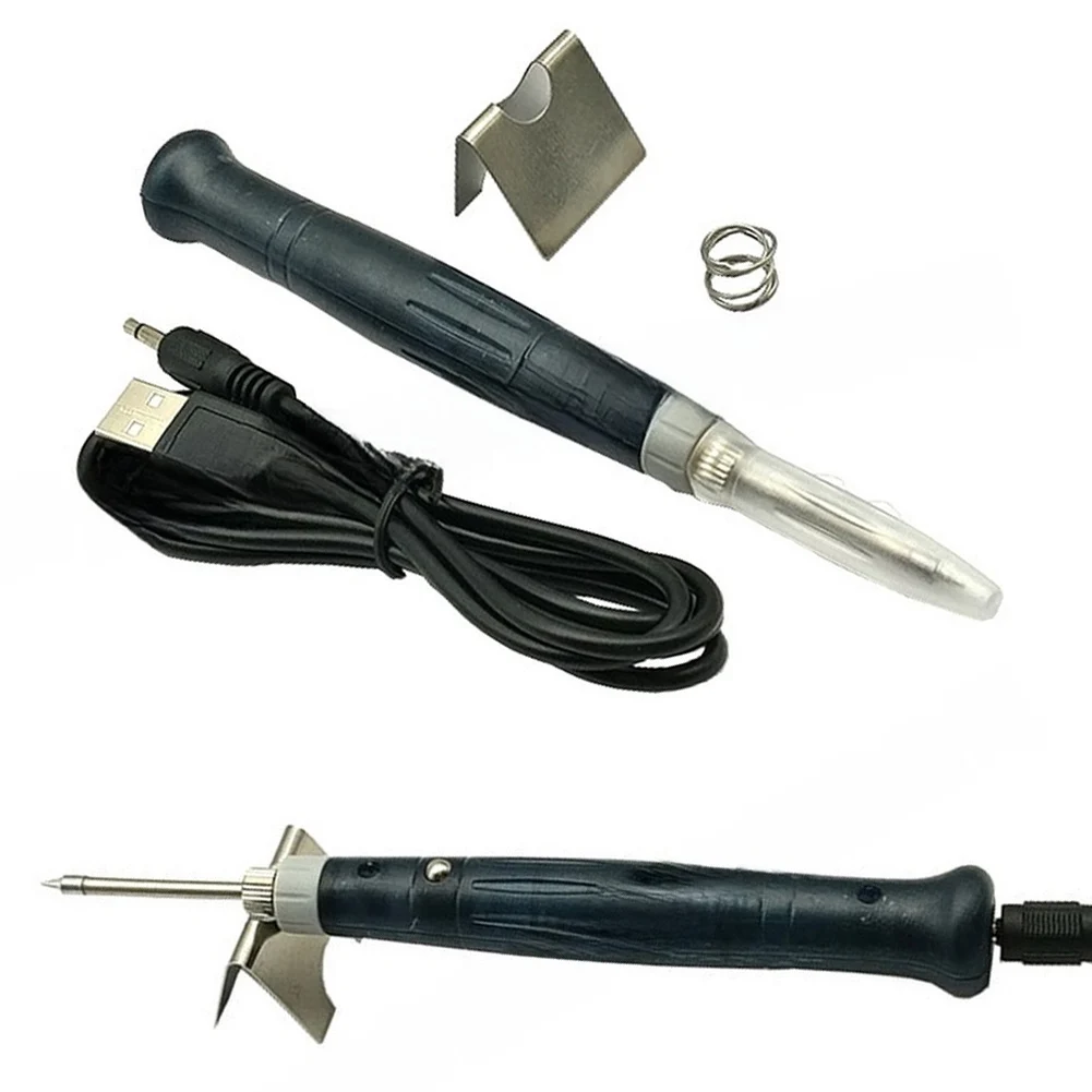 Compact 8W USB Soldering Tool 5V with Fast Heat Up and Sleep Mode for Mobile For Phone and DIY Electronic Repairs