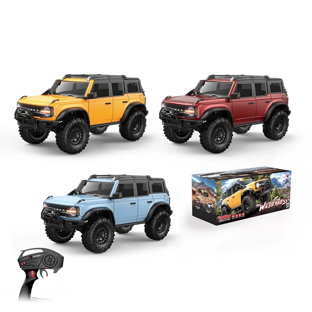 Hot Sale HB-R1001 Remote Control Truck 1:10 Full Proportional Electric Off-road Climbing Vehicle Simulation Model RC Car