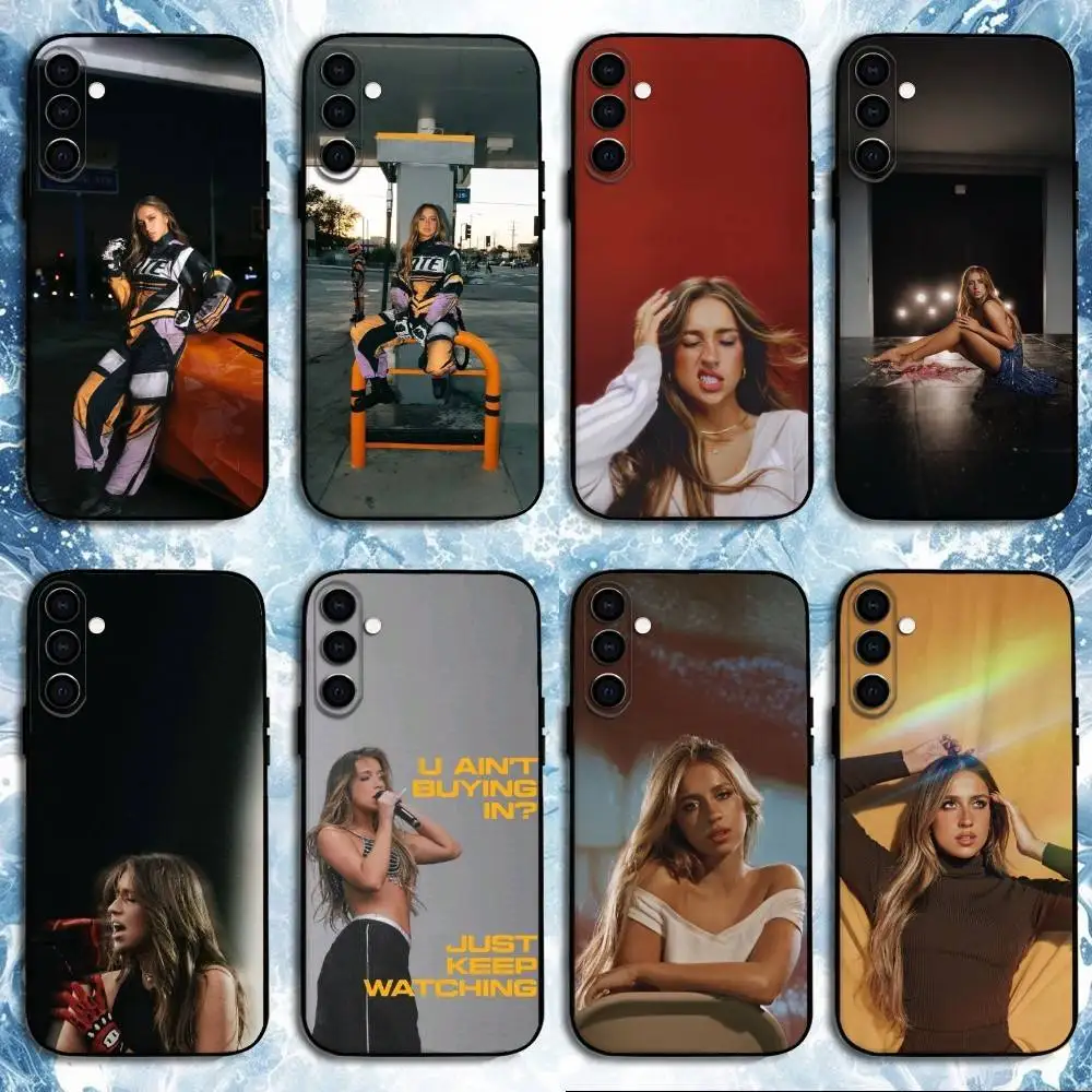 

Singer T-Tate McRae So Close to What Phone Case For Samsung Galaxy A73,A72,A71,A70,A53,A52,A51,Others Soft Black Shell