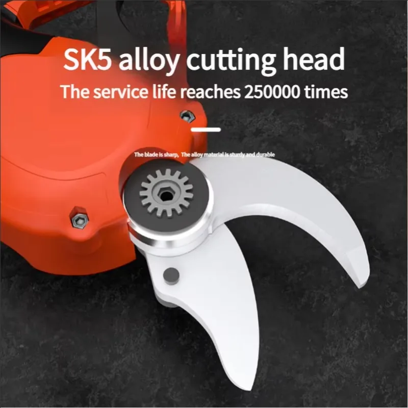 Battery Powered Heavy Duty Cordless Hand Secateurs Garden Tree Pruning Scissors Electric Pruner