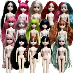 23cm Licca Doll Figures Pink Black Green Long Brown Bobo Hair Boys Girls Birthday Gifts