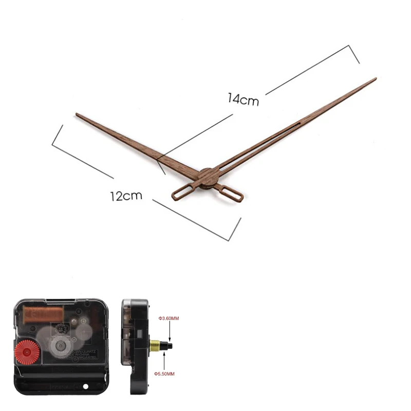 

10pcs Clock Movement Kit Mechanism Parts Wall Replacement Motor Wooden Supplies Repair Movements Wood Large Accessories Keys