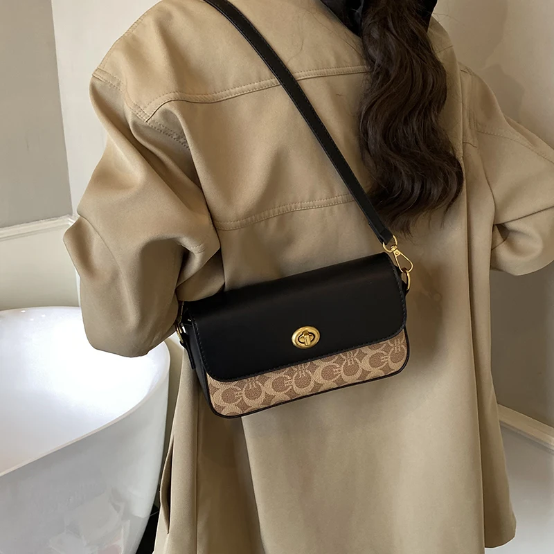 Stylish Classic Diaper Bag For Women Designer Crossbody Handbag Luxury Minimalist Vintage Large Capacity Leather Tote Bag