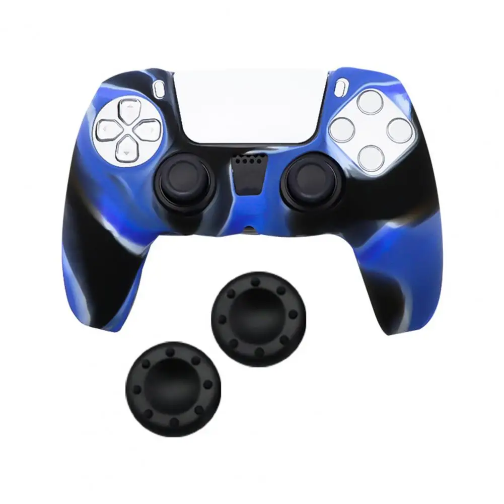 Capa protetora resistente ao desgaste superfície lisa console jogo macio console de jogo capa protetora de silicone para ps5