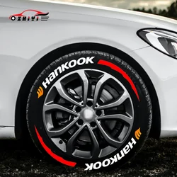 HANKOOK-Autocollants 3D de Lettres de Voiture, Dents de Loup, Décoration de Style Automobile, Moto, Étiquette de Roues