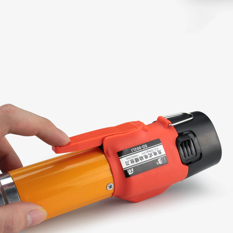 Precision Cordless Electric Screwdriver 1000r/min with Bits and Non Slip Sleeve, Springs, Adjustable Torque for Repair