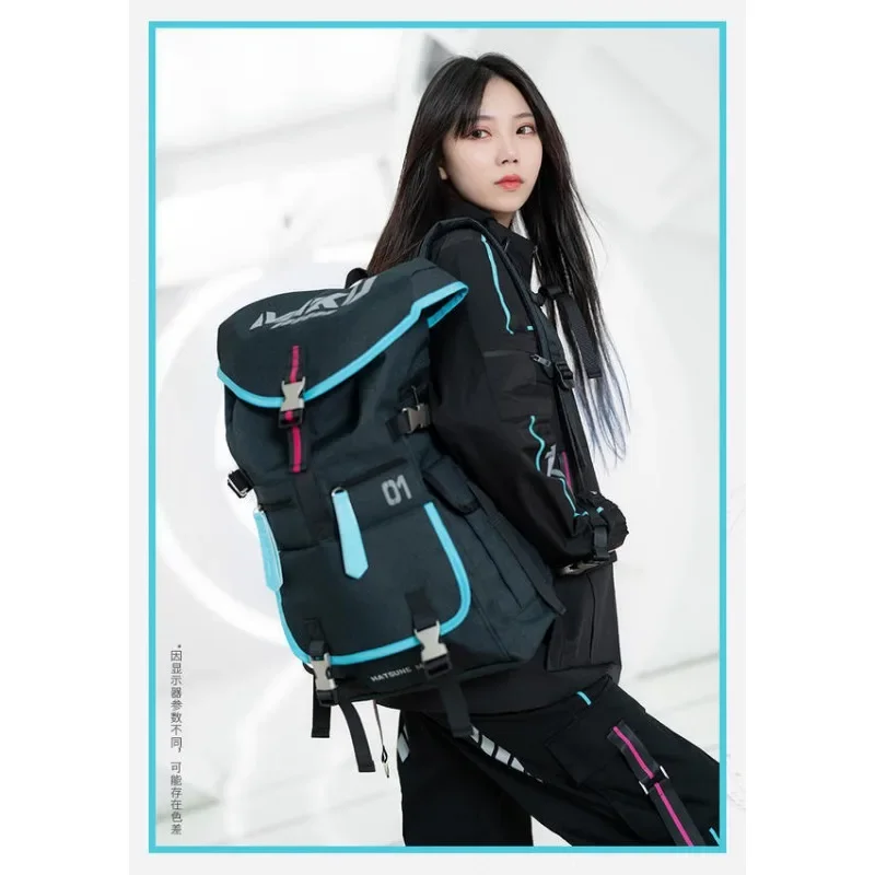 Functional Backpack Two-dimensional Vocaloid/V Animation Backpack Schoolbag