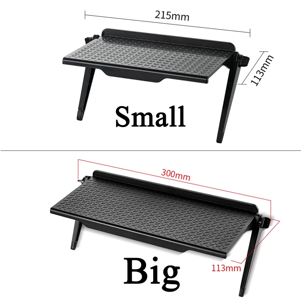 TV Monitor Rack Organizer - Top Storage Shelf Holder Multi-functional Home Computer Office Screen Top Storage Solution