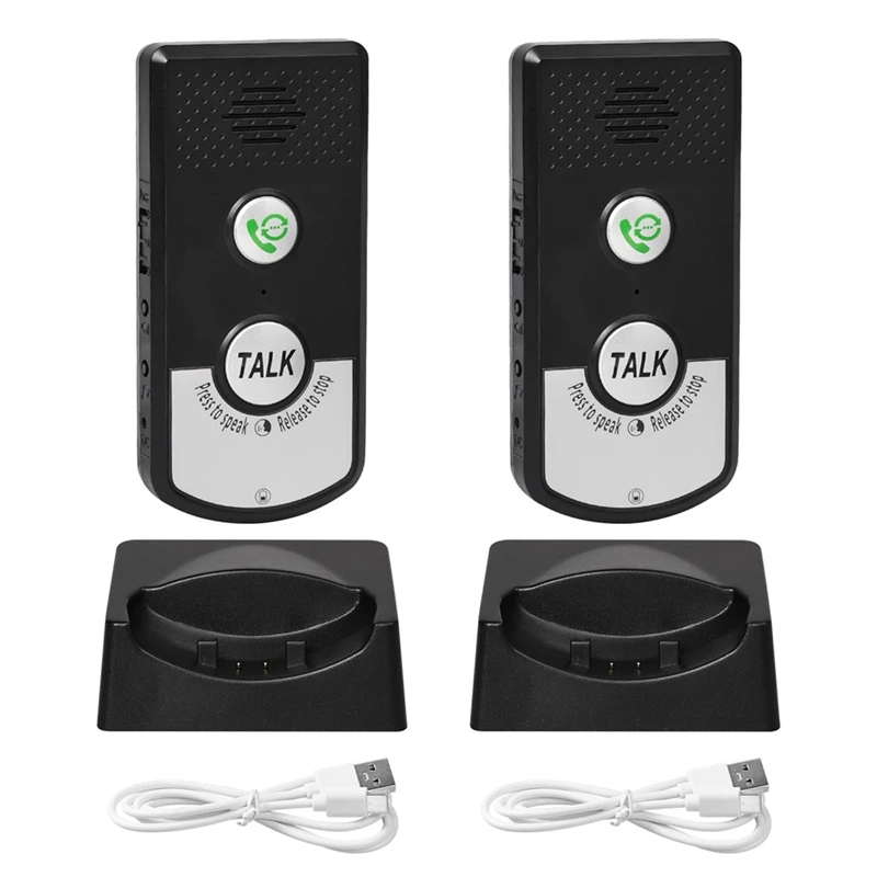 Wireless Intercom Voice Monitor Reminder Smart Two-Way Intercom Suitable For Home  Hotel