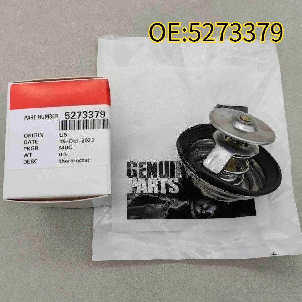 

High quality New For 5273379 Suitable for Cummins ISC QSC engine thermostat 180 °