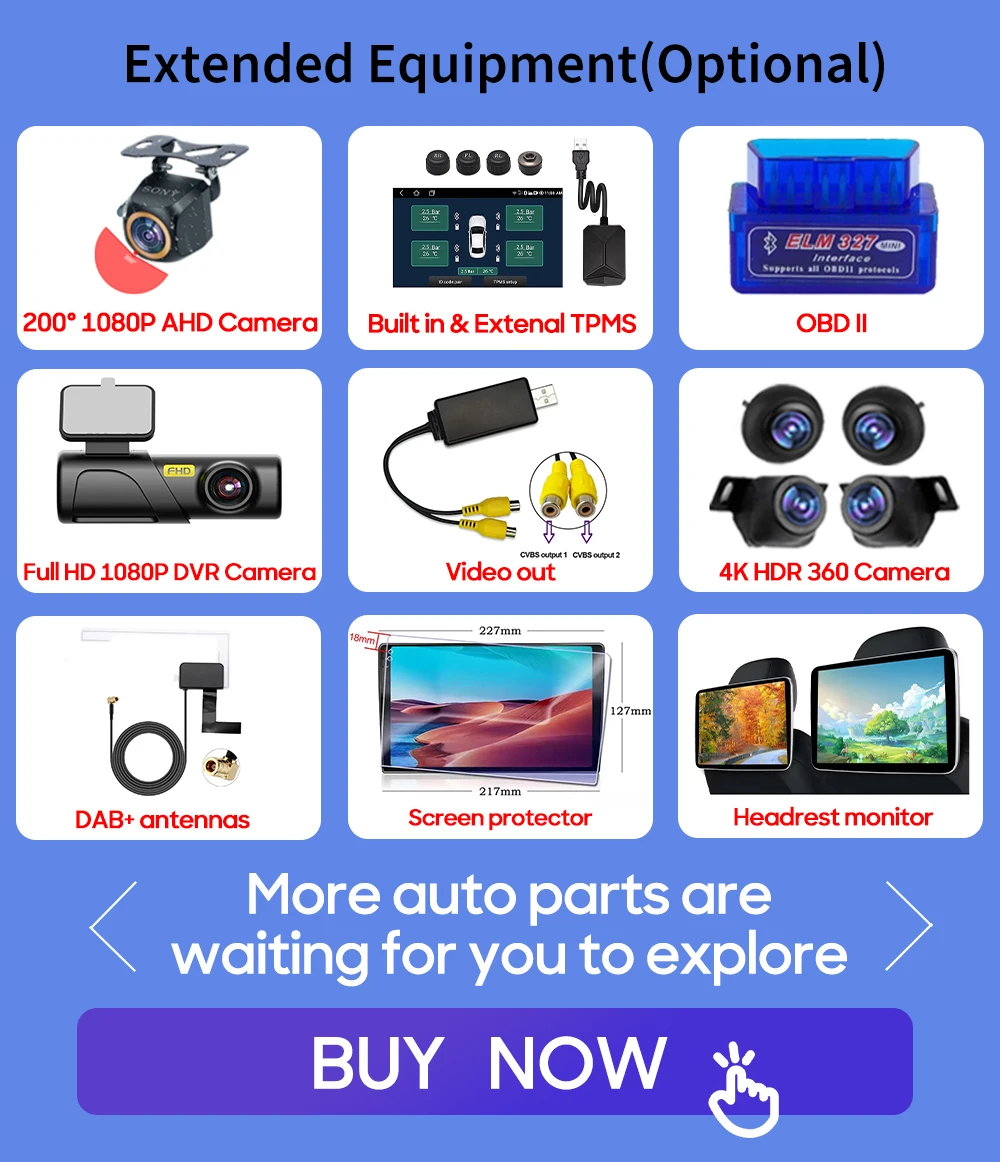 Android Auto For Ford Fiesta 1995-2001 Focus MK1 1998-2004 Car Radio No 2din Display 5G Wifi GPS Navigation Screen Autoradio DSP