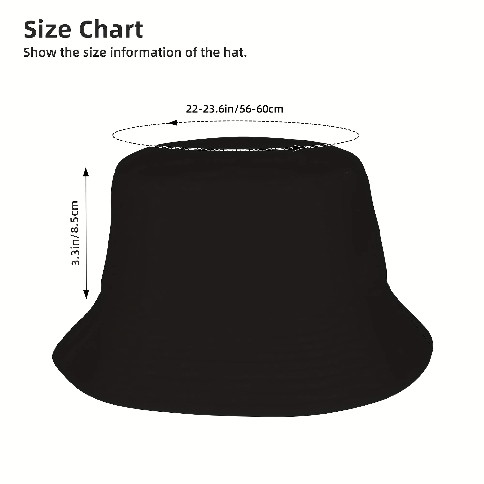 قطعة واحدة من قبعة دلو خفيفة الوزن قابلة للطي باللون الأسود مع نص DJ MODE الجريء، قبعة شمسية غير مرنة للرجال والنساء، مثالية لأحداث DJ،