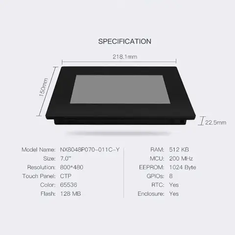 10 best sales HMI-display - №9