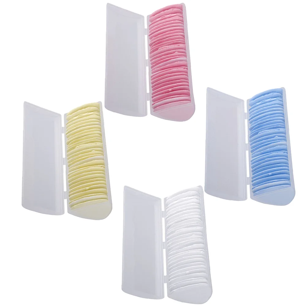 

Tailor's Chalk Fabric Marking DIY Tools 4 Colors Triangle Shape Easy Storage Sewing Accessories Plaster Powder