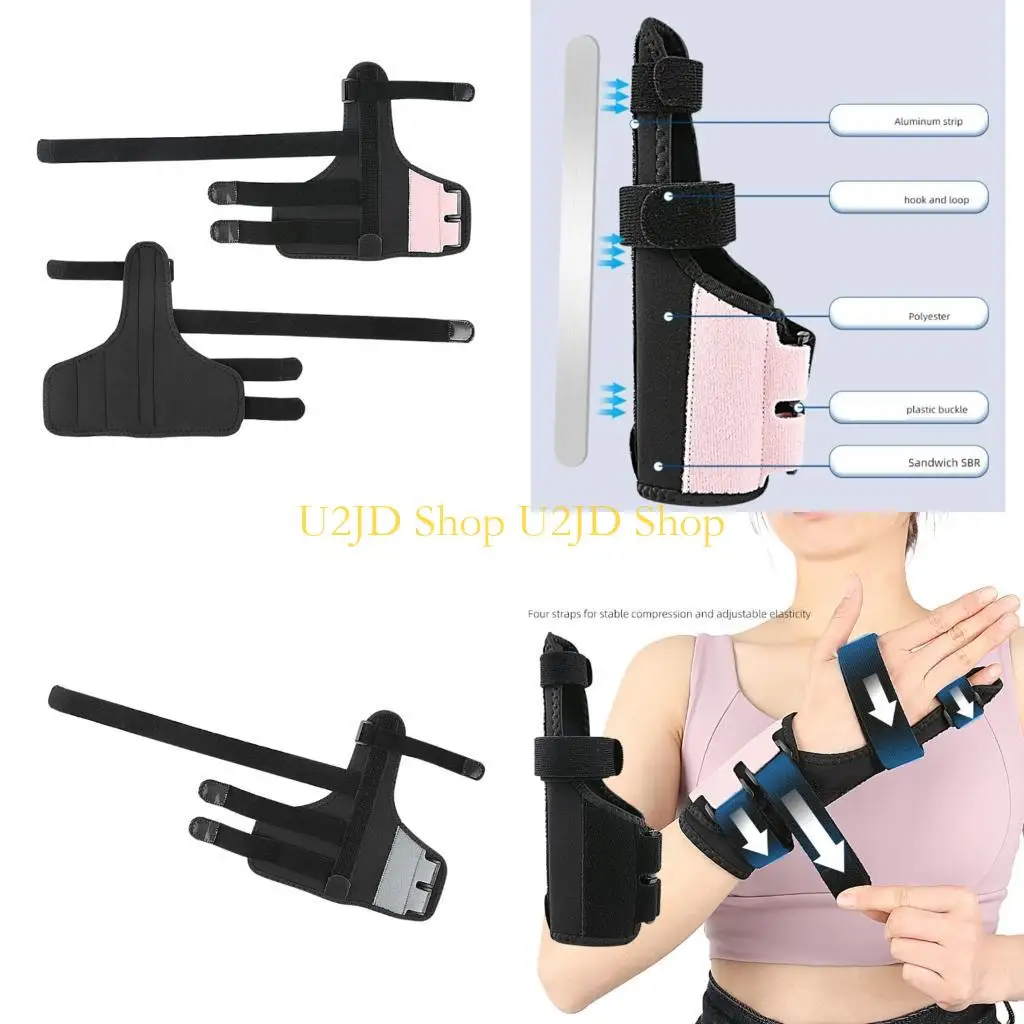 U2JD Finger Splint Metacarpal Hand Brace Extended Wear Resistance And Cost Efficiency For Chronic Users