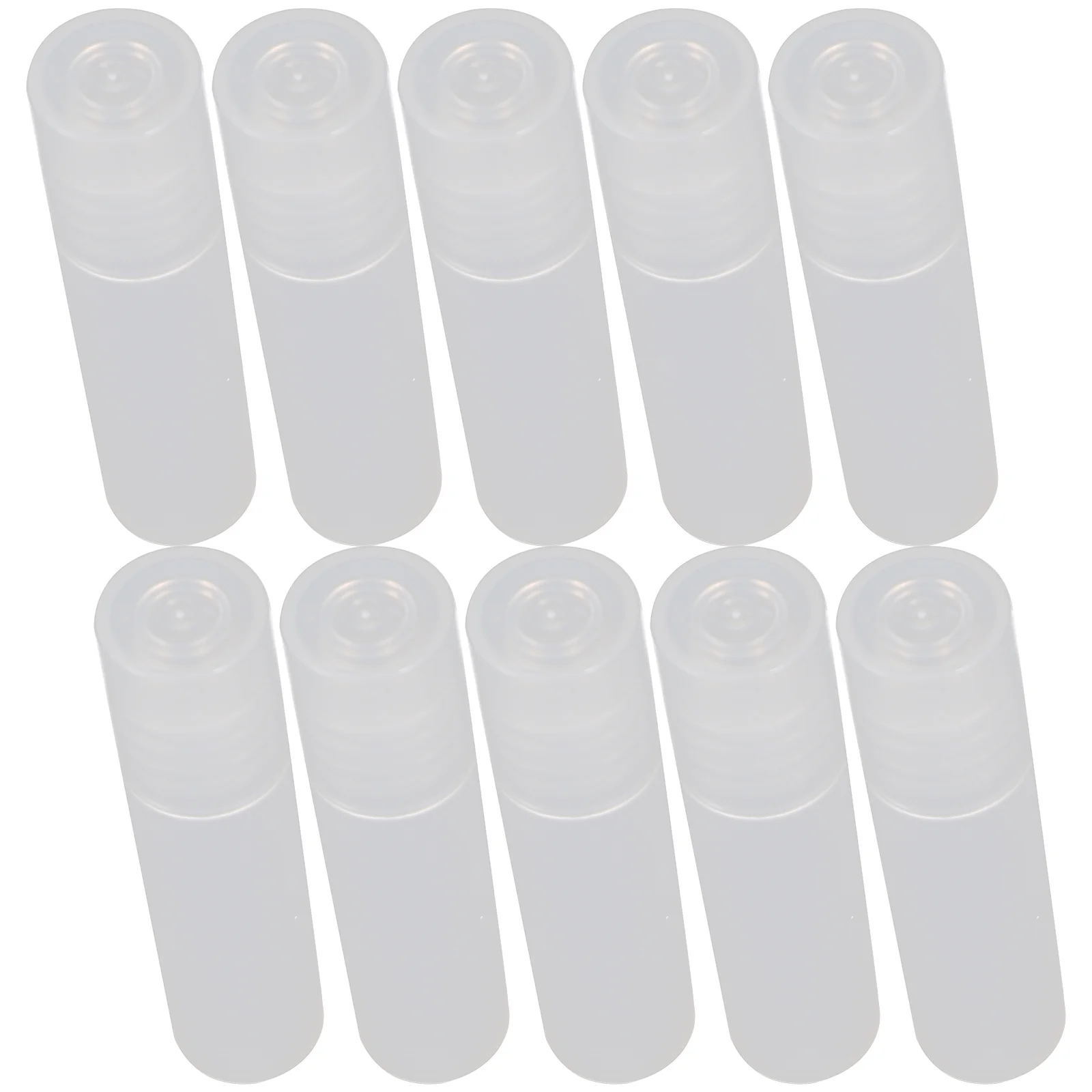 10 個ローラー香水ボトル詰め替えローラーボール軽量ポータブル旅行空のアロマエッセンシャルオイルボトルコンパクトデザイン