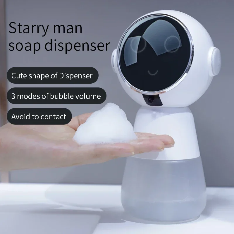 Nuovo dispenser automatico di sapone schiumogeno Dispenser intelligente di disinfettante per le mani a induzione Macchina per il lavaggio delle mani in schiuma elettrica domestica