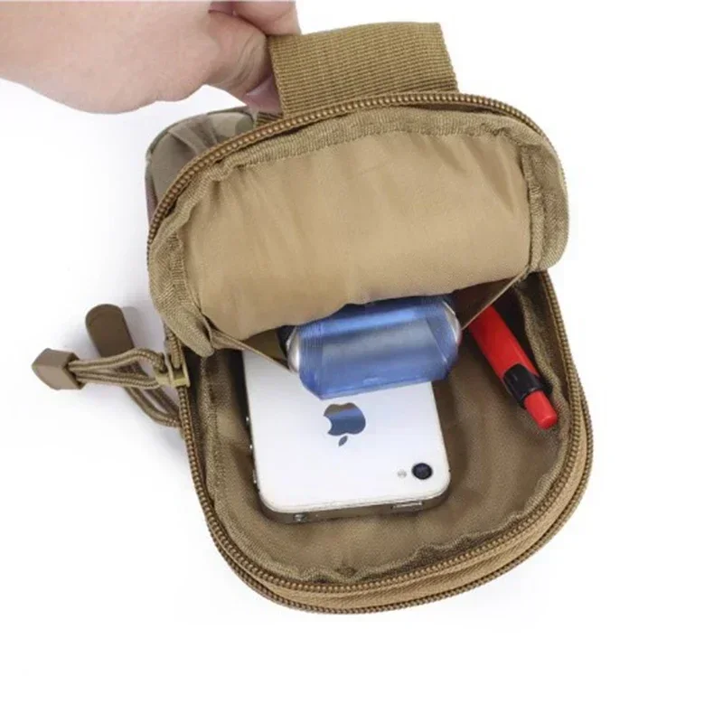 Bolsa táctica MOLLE EDC riñonera IFAK para smartphone y herramientas - imagen 5
